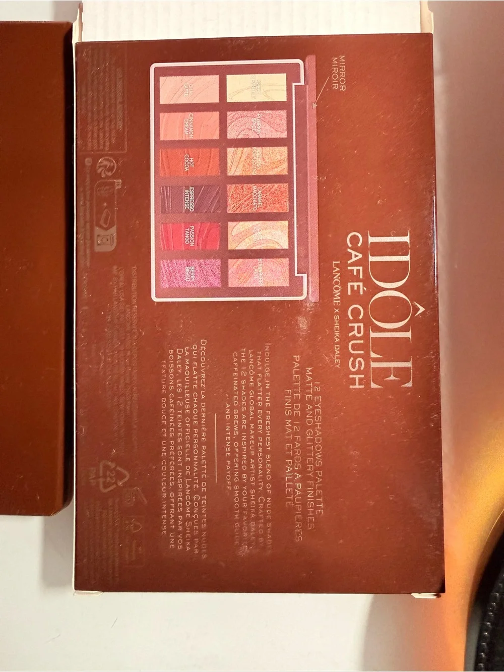 Idôle Café Crush Body Palette - Eyeshadow Brown Lancôme